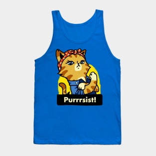 Purrrsist! (Version 3) Tank Top